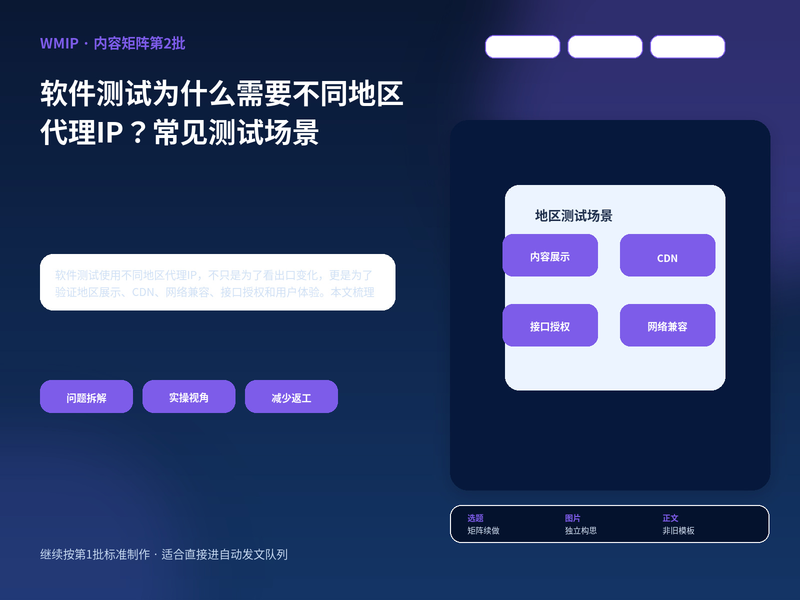 软件测试为什么需要不同地区代理IP？常见测试场景