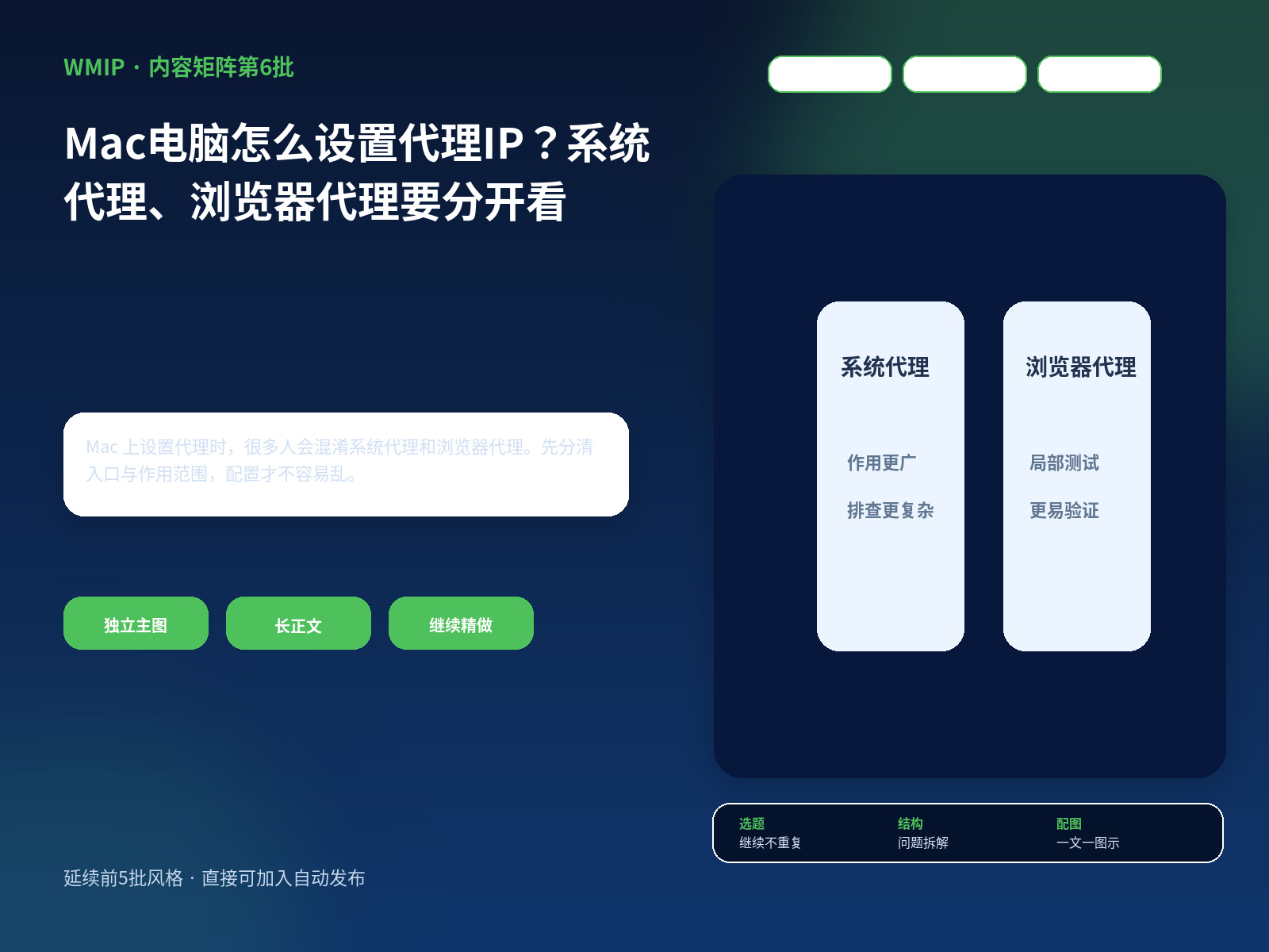 Mac电脑怎么设置代理IP？系统代理、浏览器代理要分开看